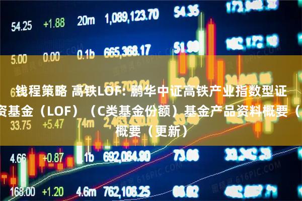 钱程策略 高铁LOF: 鹏华中证高铁产业指数型证券投资基金（LOF）（C类基金份额）基金产品资料概要（更新）