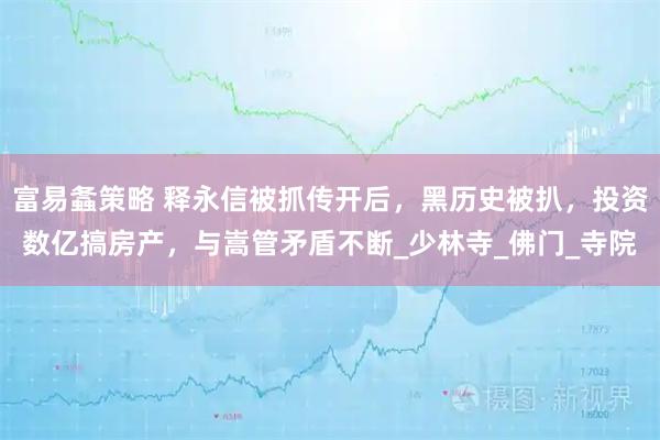 富易螽策略 释永信被抓传开后，黑历史被扒，投资数亿搞房产，与嵩管矛盾不断_少林寺_佛门_寺院